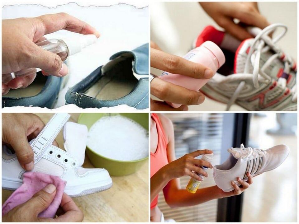 antiseptické ošetrenie obuvi
